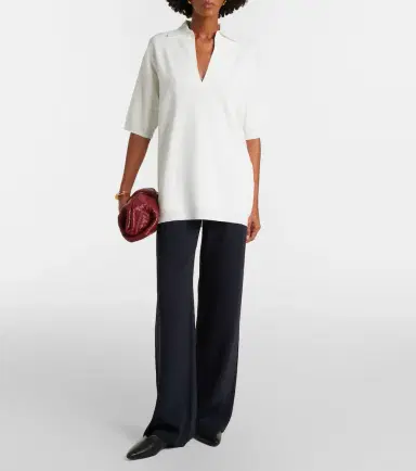 Max Mara Alaggio high-rise straight pants | Thumbnail 4 Max Mara Alaggio high-rise straight pants | Thumbnail 4