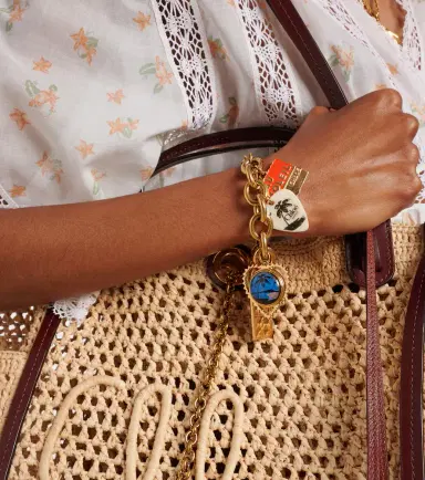 Chloé Chloé Postcards embellished necklace | Thumbnail 2 Chloé Chloé Postcards embellished necklace | Thumbnail 2
