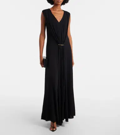 Sportmax Draped maxi dress | Thumbnail 3 Sportmax Draped maxi dress | Thumbnail 3