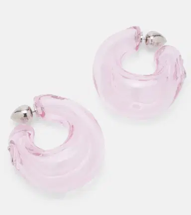 Alaïa Alaïa Bubble hoop earrings | Thumbnail 2 Alaïa Alaïa Bubble hoop earrings | Thumbnail 2