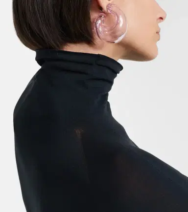 Alaïa Alaïa Bubble hoop earrings | Thumbnail 5 Alaïa Alaïa Bubble hoop earrings | Thumbnail 5
