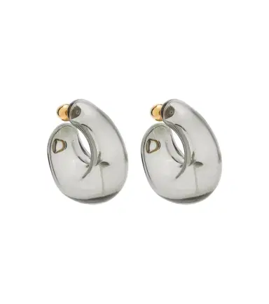 Alaïa Alaïa Bubble hoop earrings | Thumbnail 1 Alaïa Alaïa Bubble hoop earrings | Thumbnail 1
