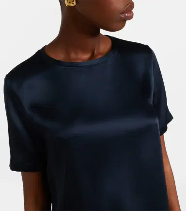 'S Max Mara 'S Max Mara Satin T-shirt | Thumbnail 3 'S Max Mara 'S Max Mara Satin T-shirt | Thumbnail 3