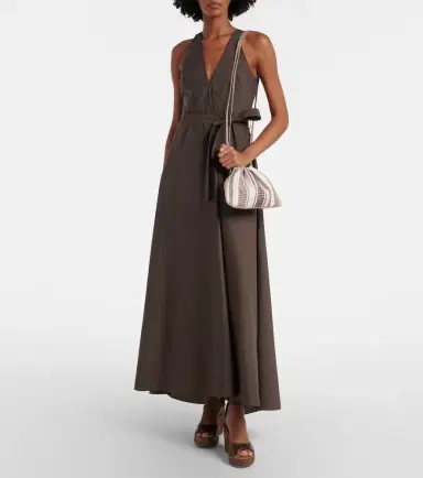 Brunello Cucinelli Mellow Small striped crossbody bag | Thumbnail 5 Brunello Cucinelli Mellow Small striped crossbody bag | Thumbnail 5
