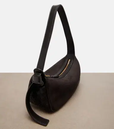 Bottega Veneta Nodo Intrecciato suede shoulder bag | Thumbnail 2 Bottega Veneta Nodo Intrecciato suede shoulder bag | Thumbnail 2