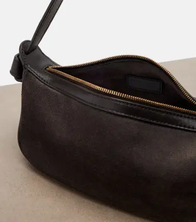 Bottega Veneta Nodo Intrecciato suede shoulder bag | Thumbnail 3 Bottega Veneta Nodo Intrecciato suede shoulder bag | Thumbnail 3