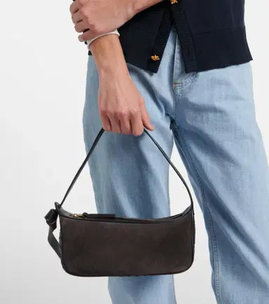 Bottega Veneta Nodo Intrecciato suede shoulder bag | Thumbnail 6 Bottega Veneta Nodo Intrecciato suede shoulder bag | Thumbnail 6