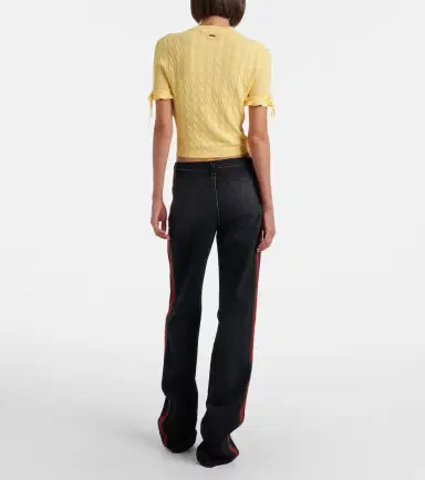 Gucci Web Stripe straight jeans | Thumbnail 5 Gucci Web Stripe straight jeans | Thumbnail 5