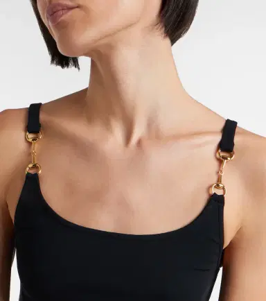 Gucci Horsebit crêpe jersey tank top | Thumbnail 3 Gucci Horsebit crêpe jersey tank top | Thumbnail 3
