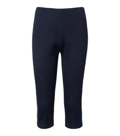 Gucci Web Stripe jersey capri pants | Thumbnail 1 Gucci Web Stripe jersey capri pants | Thumbnail 1