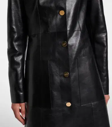 Gucci Interlocking G leather coat | Thumbnail 4 Gucci Interlocking G leather coat | Thumbnail 4