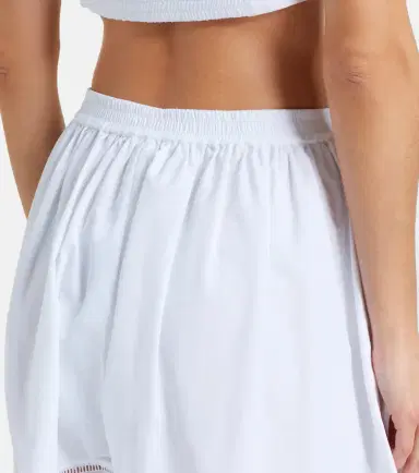 Alaïa Alaïa Cotton poplin wide-leg culottes | Thumbnail 3 Alaïa Alaïa Cotton poplin wide-leg culottes | Thumbnail 3
