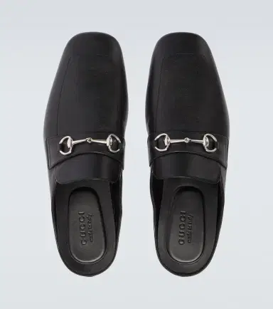 Gucci Ragazzo Horsebit leather mules | Thumbnail 3 Gucci Ragazzo Horsebit leather mules | Thumbnail 3