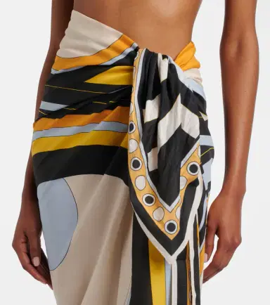 La DoubleJ Printed cotton beach cover-up | Thumbnail 3 La DoubleJ Printed cotton beach cover-up | Thumbnail 3