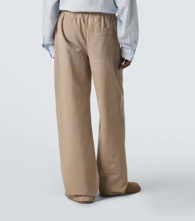 Acne Studios Cotton twill wide-leg pants | Thumbnail 2 Acne Studios Cotton twill wide-leg pants | Thumbnail 2