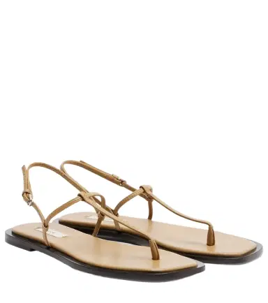 TOTEME Leather thong sandals | Thumbnail 1 TOTEME Leather thong sandals | Thumbnail 1