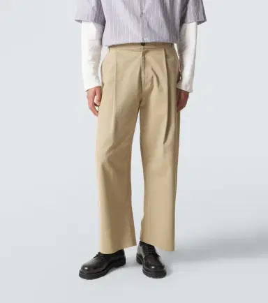 Studio Nicholson Sorte cotton wide-leg pants | Thumbnail 4 Studio Nicholson Sorte cotton wide-leg pants | Thumbnail 4