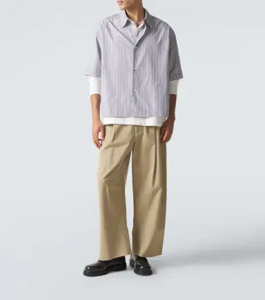 Studio Nicholson Sorte cotton wide-leg pants | Thumbnail 5 Studio Nicholson Sorte cotton wide-leg pants | Thumbnail 5