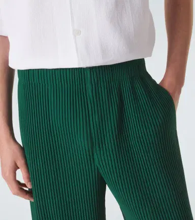 Homme Plissé Issey Miyake Homme Plissé Issey iyake onthly Colors: ay pleated straight pants | Thumbnail 5 Homme Plissé Issey Miyake Homme Plissé Issey iyake onthly Colors: ay pleated straight pants | Thumbnail 5
