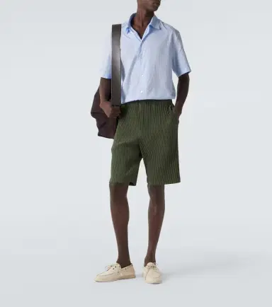 Homme Plissé Issey Miyake Homme Plissé Issey iyake Color Pleats 2 Bermuda shorts | Thumbnail 5 Homme Plissé Issey Miyake Homme Plissé Issey iyake Color Pleats 2 Bermuda shorts | Thumbnail 5