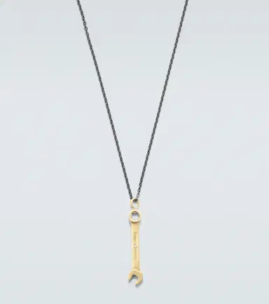 Ileana Makri Divine Mechanics 18kt gold pendant necklace with diamonds | Thumbnail 3 Ileana Makri Divine Mechanics 18kt gold pendant necklace with diamonds | Thumbnail 3