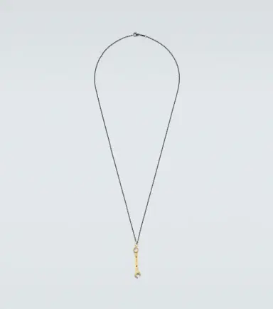 Ileana Makri Divine Mechanics 18kt gold pendant necklace with diamonds | Thumbnail 1 Ileana Makri Divine Mechanics 18kt gold pendant necklace with diamonds | Thumbnail 1