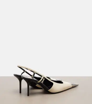 Saint Laurent Jeanne leather slingback pumps | Thumbnail 2 Saint Laurent Jeanne leather slingback pumps | Thumbnail 2