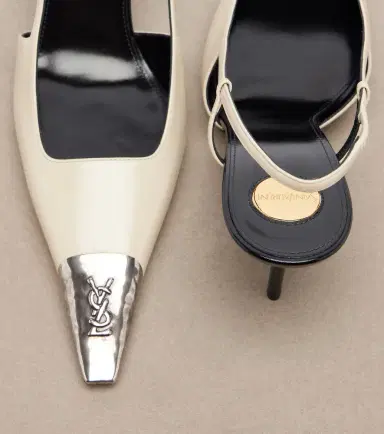 Saint Laurent Jeanne leather slingback pumps | Thumbnail 4 Saint Laurent Jeanne leather slingback pumps | Thumbnail 4