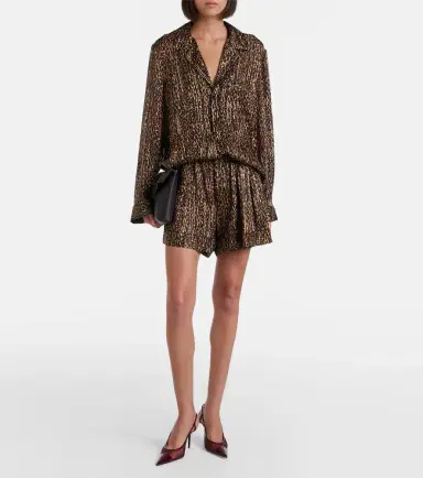 Saint Laurent Renée leather-trimmed mesh slingback pumps | Thumbnail 5 Saint Laurent Renée leather-trimmed mesh slingback pumps | Thumbnail 5