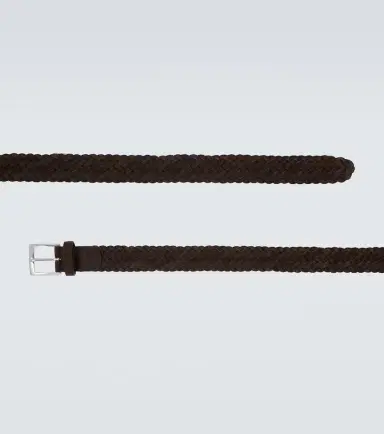 Kiton Woven suede belt | Thumbnail 2 Kiton Woven suede belt | Thumbnail 2