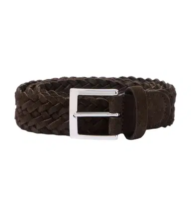 Kiton Woven suede belt | Thumbnail 1 Kiton Woven suede belt | Thumbnail 1