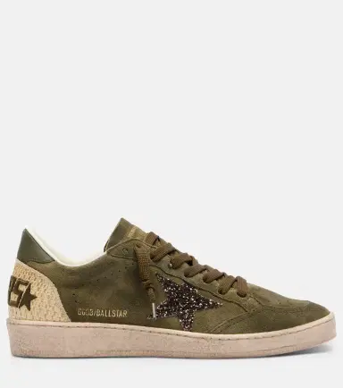 Golden Goose Ball Star glitter suede sneakers | Thumbnail 3 Golden Goose Ball Star glitter suede sneakers | Thumbnail 3