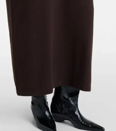 Extreme Cashmere N°321 Kris cotton and cashmere maxi dress | Thumbnail 2 Extreme Cashmere N°321 Kris cotton and cashmere maxi dress | Thumbnail 2