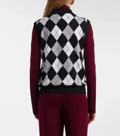 Lisa Yang Anwen argyle cashmere sweater vest | Thumbnail 2 Lisa Yang Anwen argyle cashmere sweater vest | Thumbnail 2