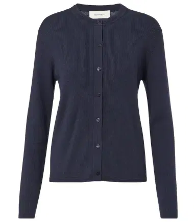 Lisa Yang Abeena ribbed-knit cotton and cashmere cardigan | Thumbnail 1 Lisa Yang Abeena ribbed-knit cotton and cashmere cardigan | Thumbnail 1