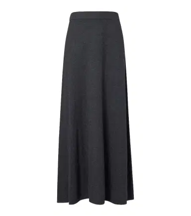 Lisa Yang Adrienne cotton and cashmere midi skirt | Thumbnail 1 Lisa Yang Adrienne cotton and cashmere midi skirt | Thumbnail 1