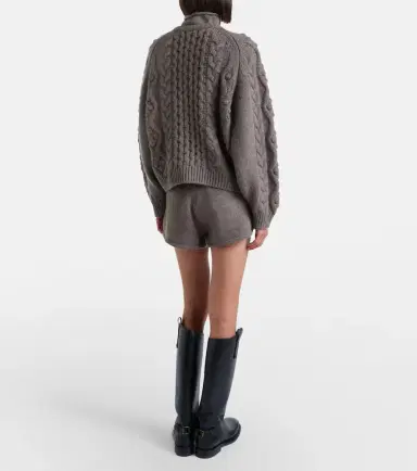 Lisa Yang Annora cashmere shorts | Thumbnail 2 Lisa Yang Annora cashmere shorts | Thumbnail 2