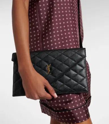 Saint Laurent Paris leather clutch | Thumbnail 5 Saint Laurent Paris leather clutch | Thumbnail 5