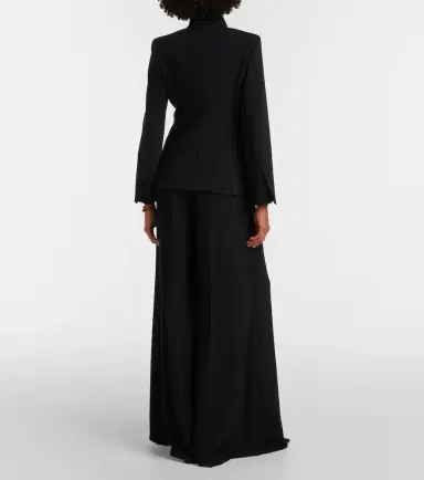 Max Mara Elegante cady wide-leg pants | Thumbnail 3 Max Mara Elegante cady wide-leg pants | Thumbnail 3