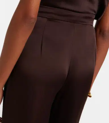 Max Mara Elegante satin wide-leg pants | Thumbnail 4 Max Mara Elegante satin wide-leg pants | Thumbnail 4