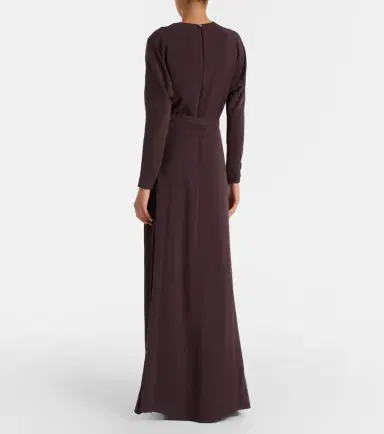 Max Mara Embellished cady maxi dress | Thumbnail 2 Max Mara Embellished cady maxi dress | Thumbnail 2