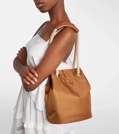 Prada Mariner Re-Nylon Small bucket bag | Thumbnail 6 Prada Mariner Re-Nylon Small bucket bag | Thumbnail 6