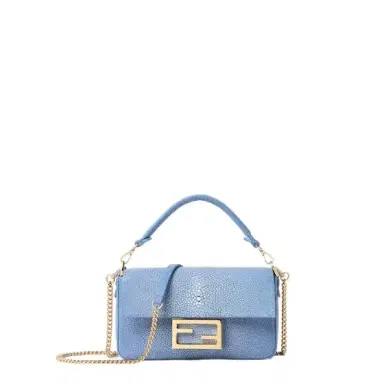 Fendi Iconic mini Baguette® bag made of luxury, hand-polished | Thumbnail 1 Fendi Iconic mini Baguette® bag made of luxury, hand-polished | Thumbnail 1