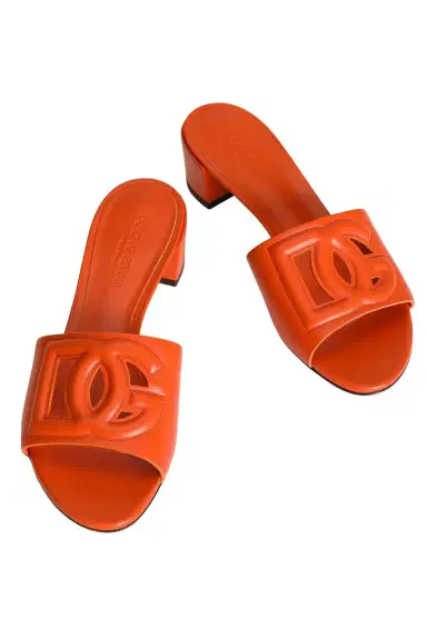 Dolce & Gabbana DG Logo Mule 40 - Orange | Thumbnail 6 Dolce & Gabbana DG Logo Mule 40 - Orange | Thumbnail 6