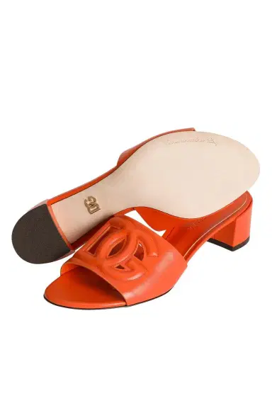 Dolce & Gabbana DG Logo Mule 40 - Orange | Thumbnail 7 Dolce & Gabbana DG Logo Mule 40 - Orange | Thumbnail 7