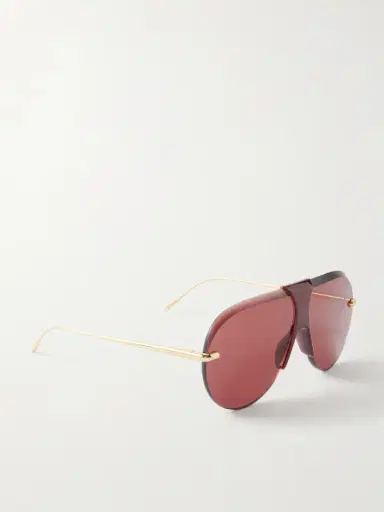 Loewe Aviator-style Gold-tone And Acetate Sunglasses | Thumbnail 3 Loewe Aviator-style Gold-tone And Acetate Sunglasses | Thumbnail 3