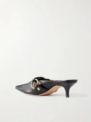 Balenciaga City Embellished Leather Mules | Thumbnail 3 Balenciaga City Embellished Leather Mules | Thumbnail 3