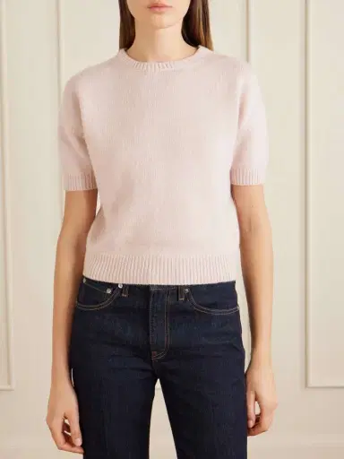 Khaite Golden Cashmere Sweater | Thumbnail 3 Khaite Golden Cashmere Sweater | Thumbnail 3