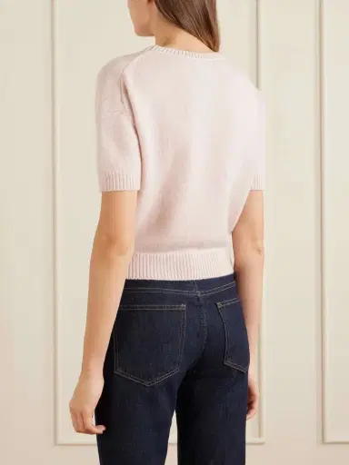 Khaite Golden Cashmere Sweater | Thumbnail 4 Khaite Golden Cashmere Sweater | Thumbnail 4
