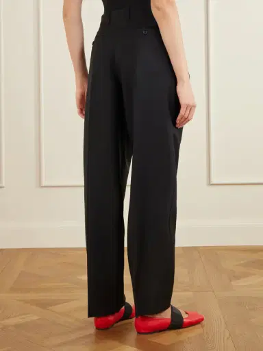 Givenchy Pleated Wool And Mohair-blend Wide-leg Pants | Thumbnail 4 Givenchy Pleated Wool And Mohair-blend Wide-leg Pants | Thumbnail 4